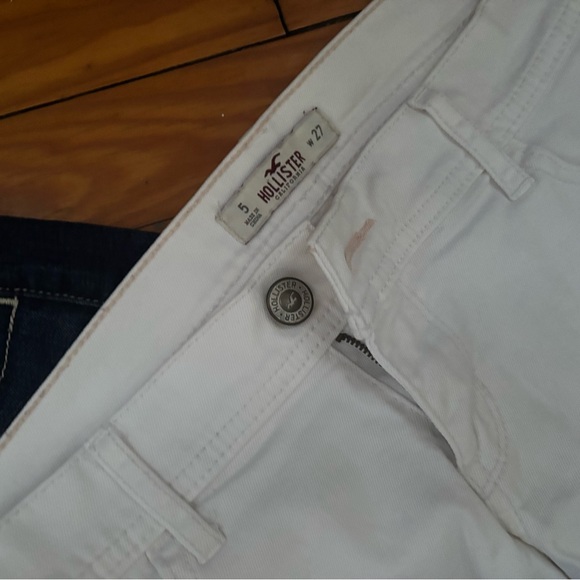 Hollister Denim Shorts Set - Blue and Dark Blue - Picture 6 of 7